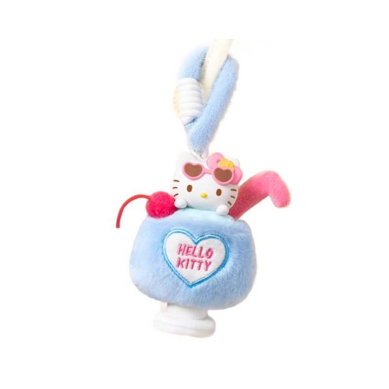 本物のハローキティサマーブラックレザーシリーズぬいぐるみアロマセラピーブラインドボックストレンディなおもちゃフィギュアかわいいペンダントアロマセラピー卸売ギフト|undefined