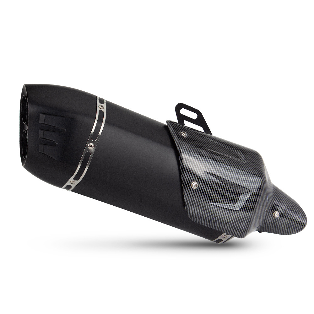 Universal Motorcycle Exhaust Pipe Modification Ninja400 R6 Cbr500 S7 Full Carbon Fiber Large Displacement Tailpipe