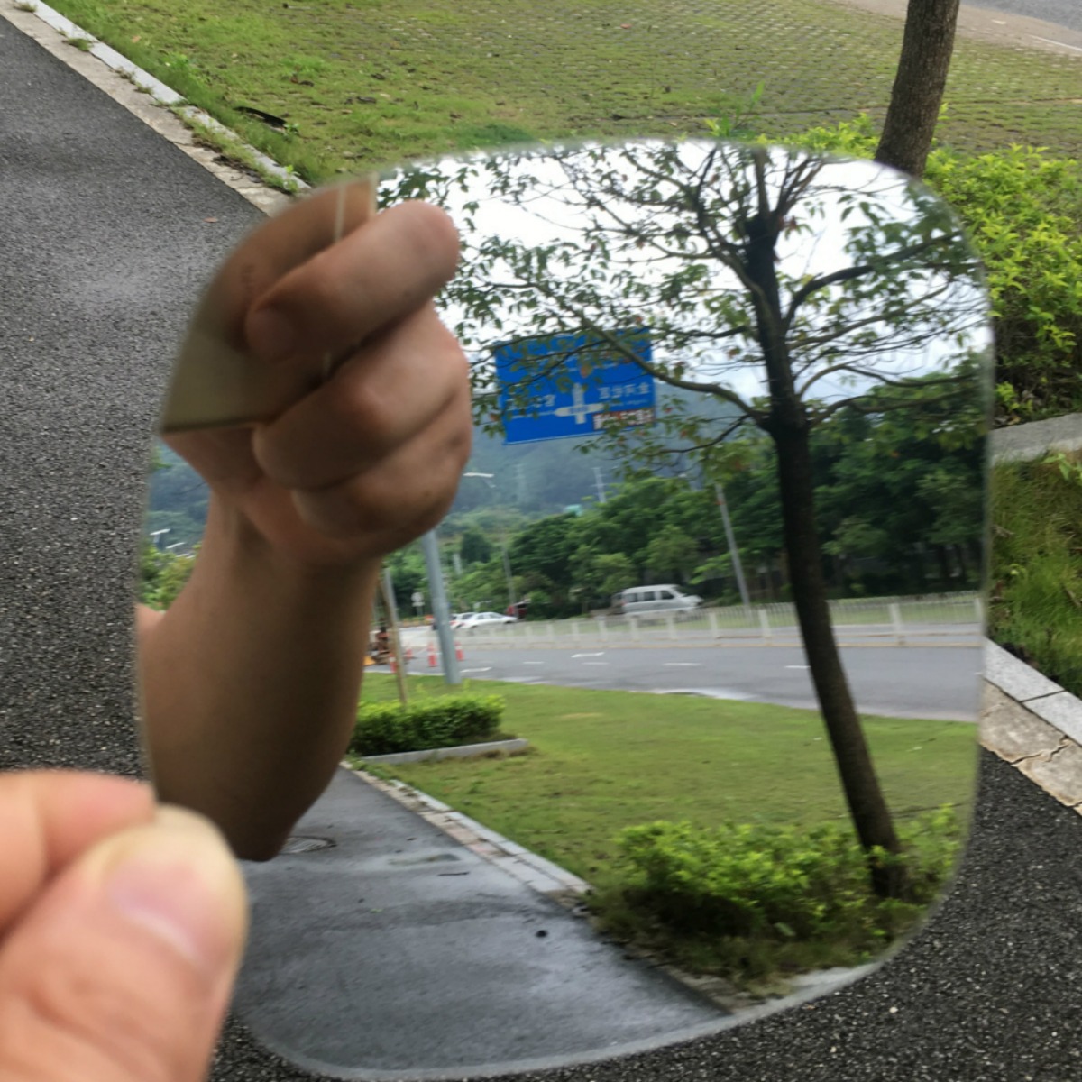 pc镜不碎镜可以任意弯曲pvc镜915*1830mm一片不碎折叠弯曲镜子