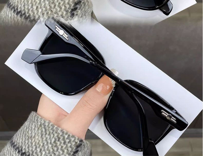 Wide And Frame For Large Faces, Make The Face Look Smaller, UV Protection, High-quality Glasses_voghion.com