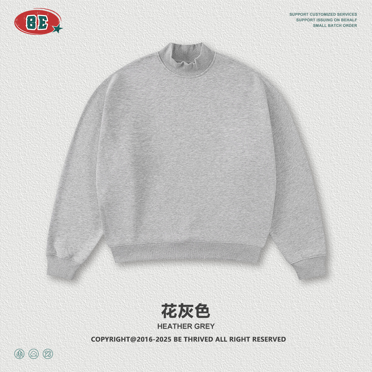 Be Hombres| 2025 invierno marca de moda americana de color sólido con camiseta encapuchada de lana suelta pantalones cortos trajes deportivos para hombres image 6