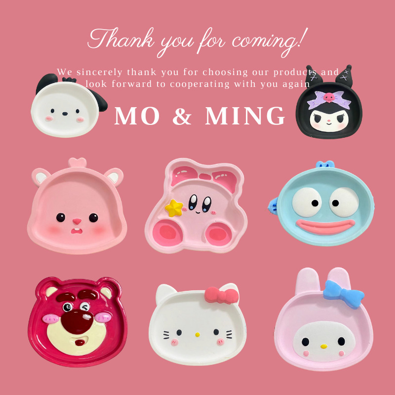 Children's Storage Trays, Hand-Painted Relief Artwork, DIY Coloring Kits, Handmade Plaster Doll Trays – Wholesale Night Market Stall Toys