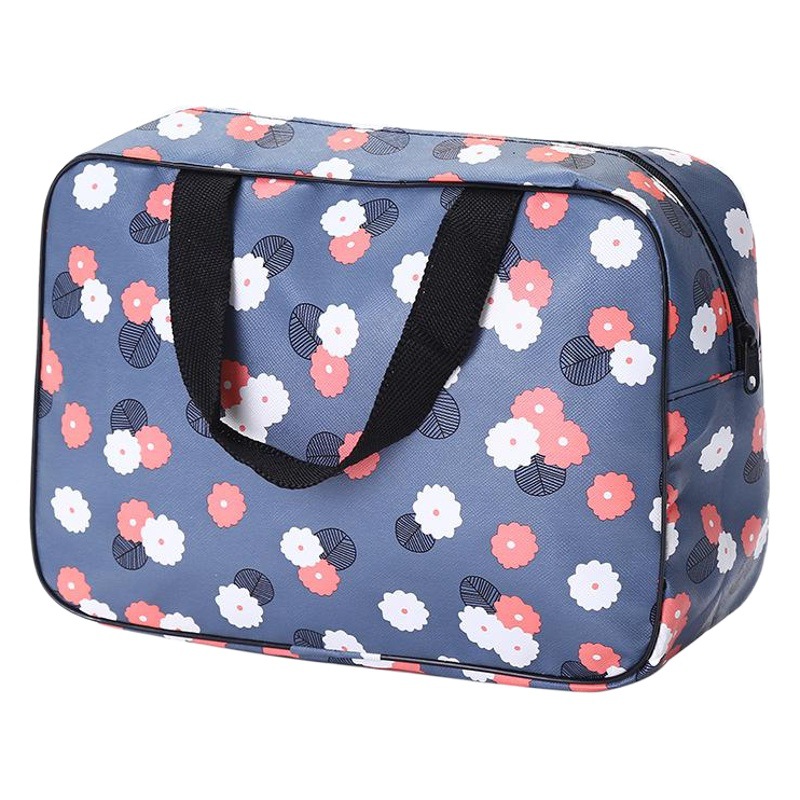 Suministro directo de fábrica nuevo pequeño fresco viaje artículos de tocador bolsa de almacenamiento portátil perezoso bolsa de cosméticos