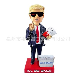 2024 bobblehead resin hand-held real-life shaking head doll desktop crafts statue figure ornaments