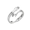 Fashionable universal adjustable ring for beloved, Korean style, wholesale