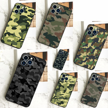 适用苹果17promax手机壳迷彩图案外壳iPhone 15 14 13 12 11 Pro