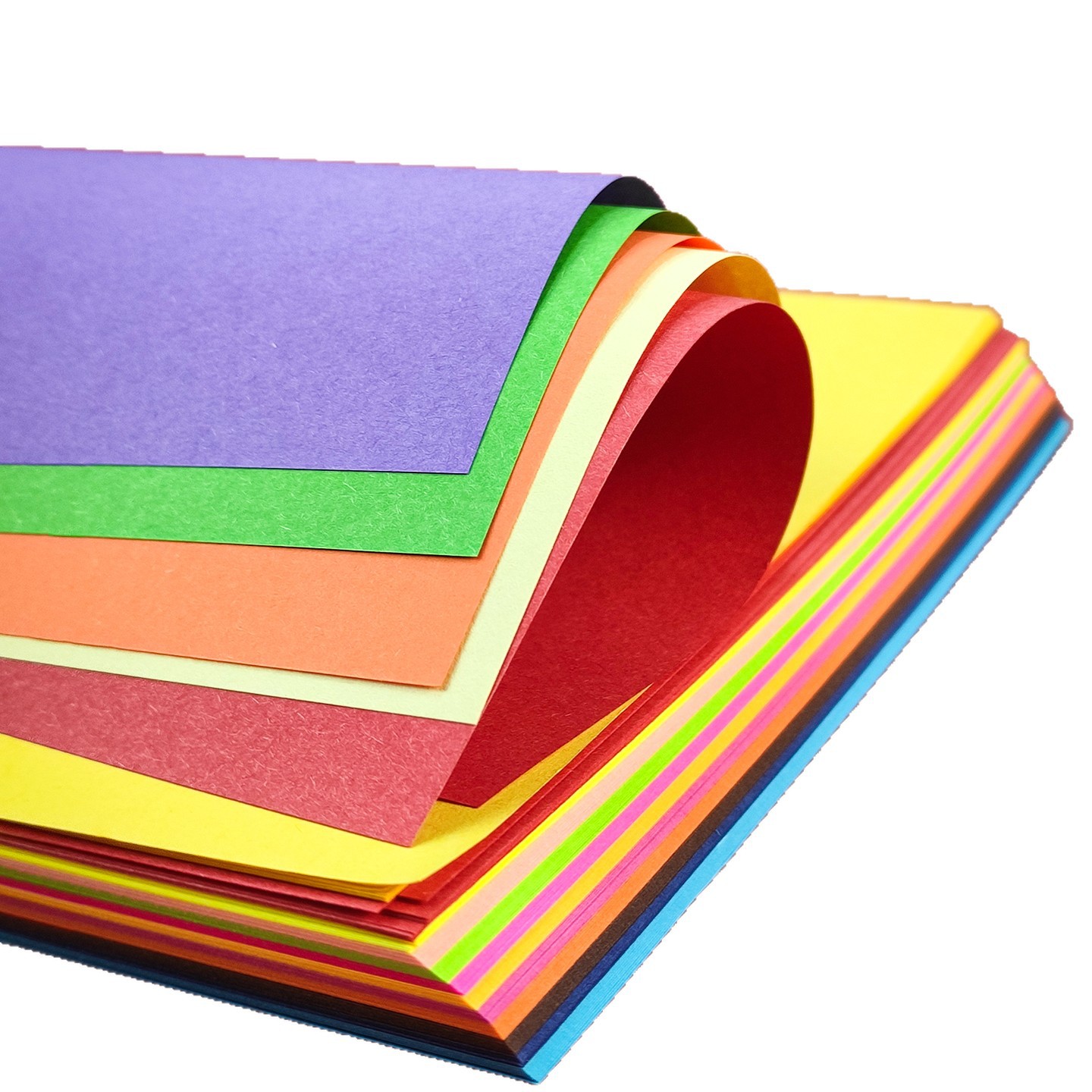 Fábrica directa de niños origami hechos a mano papus colorido al por mayor jardín de infantes dibujo especial papel cortado