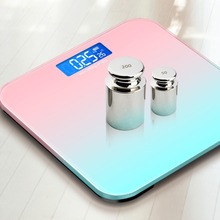 现货电子称家用测人体称重计宿舍小型体重秤电子人体秤礼品秤logo