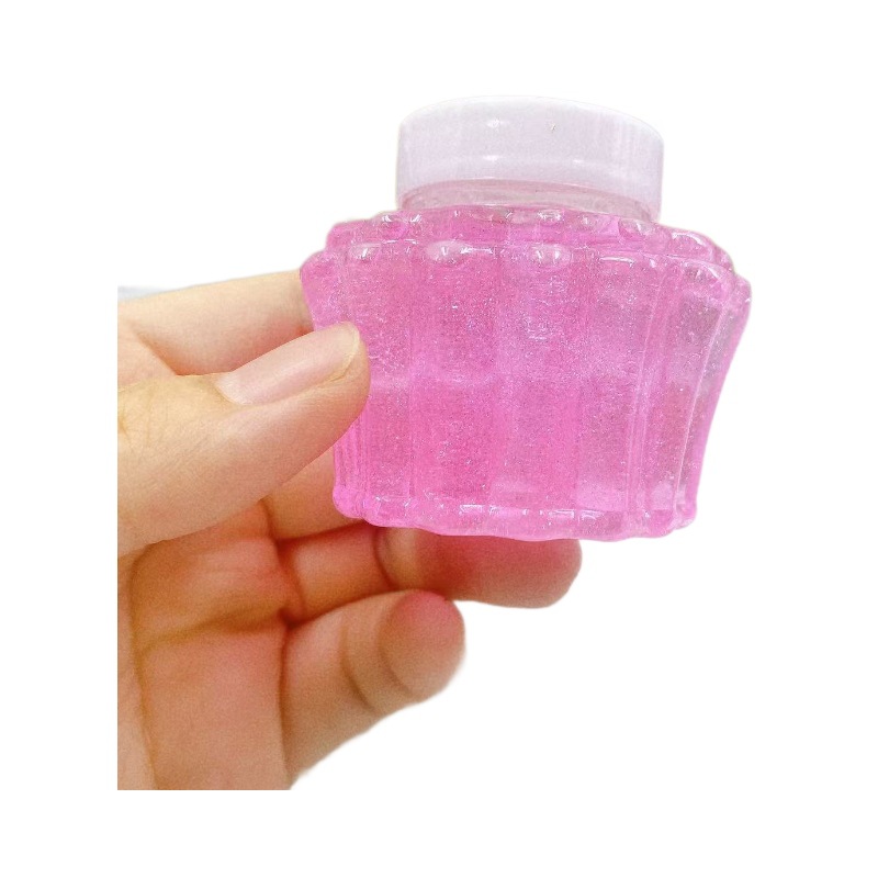 Juguetes para niños Botella pequeña de pegamento espumoso de barro de color 24 en limo Patatas fritas nacaradas de color 1 yuanes al por mayor