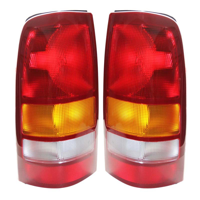 Aplicable a GMC99-06 Sierra1500 2500 3500 lámpara trasera del automóvil original de borde rojo halógeno medio conjunto