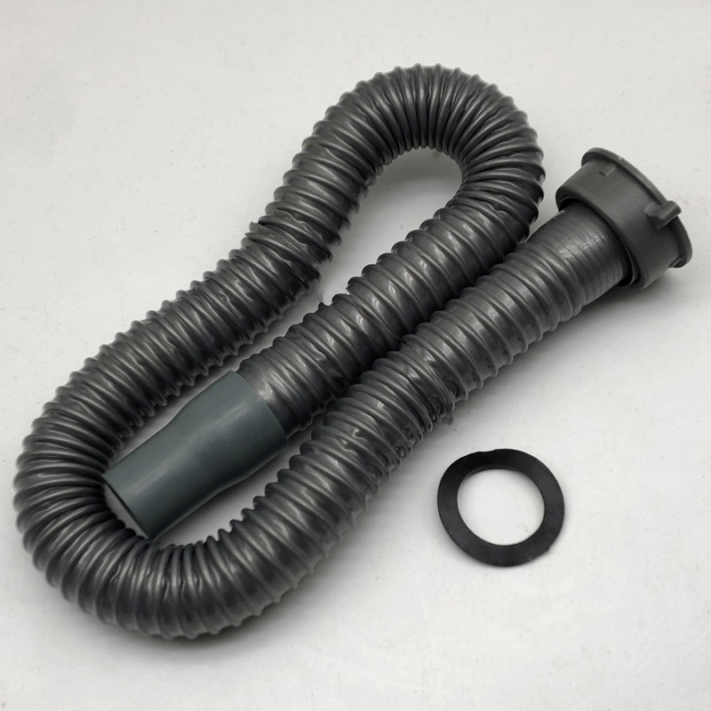 Vegetable basin single head drain pipe 80cm sink single and double groove drain pipe plastic drain pipe drain pipe