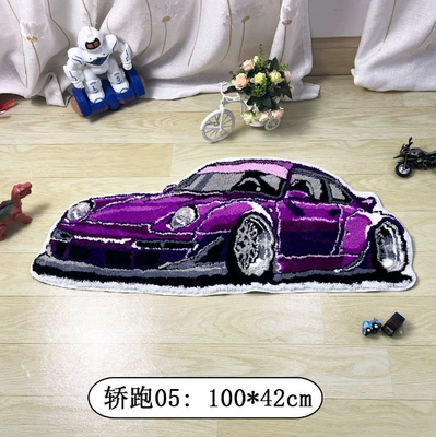 Avtomobil döşəmə paspasları — Car Home Bathroom Semi-Circular Non-Slip - coupe-06-4060cm-water-absorbent-imitation-cashmere