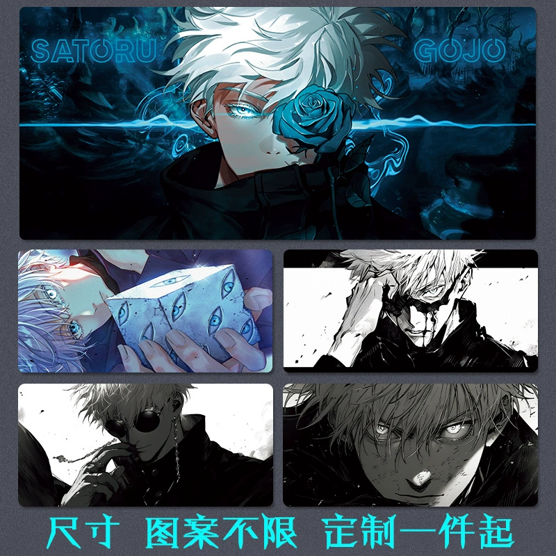 Большой коврик-мышь, Jujutsu Kaisen, для ноутбука и клавиатуры, коврик для стола
