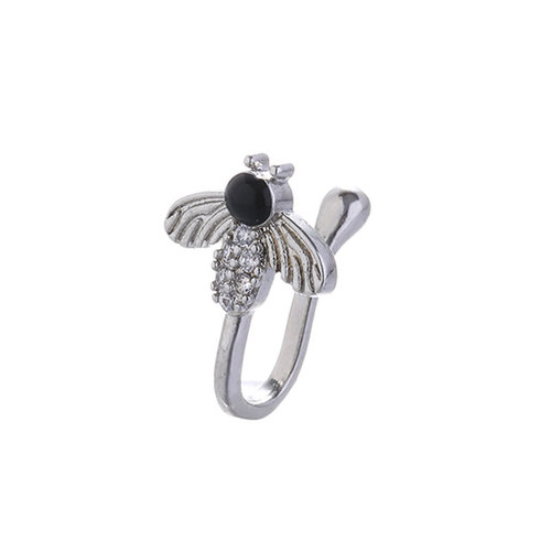Gute cross-border creative bee spider fish bone non-piercing nose clip European and American fashionable fake nose ring U-shaped nose ornament