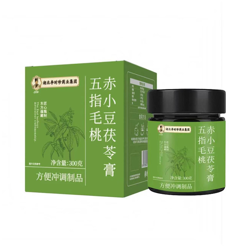Wuzhimaotao Dampness Clearing Herbal Paste with Red Bean Mulberry and Poria 300g quality and texture