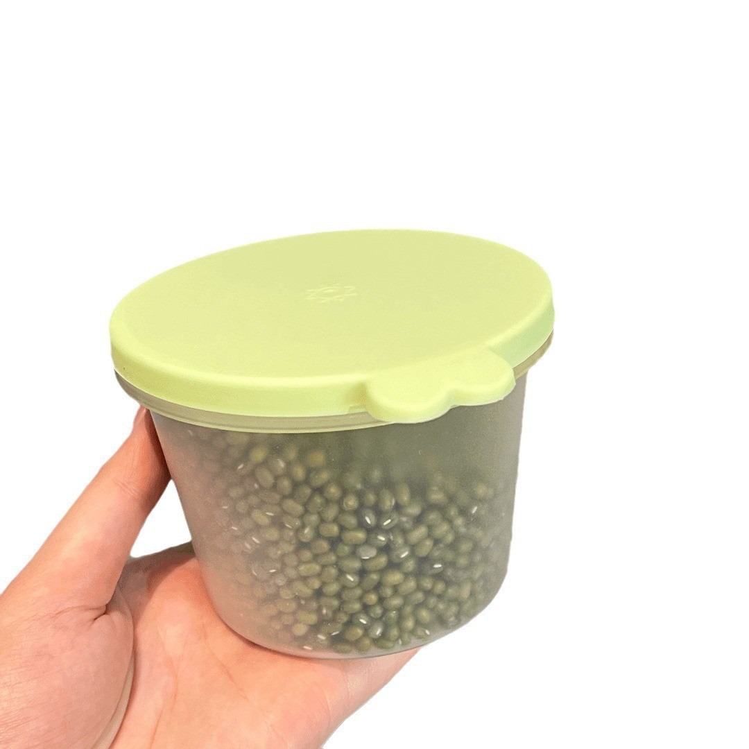 Latas selladas para el hogar Latas transparentes de cocina multifuncionales Latas de almacenamiento de plástico Latas de almacenamiento de alimentos redondas con tapa