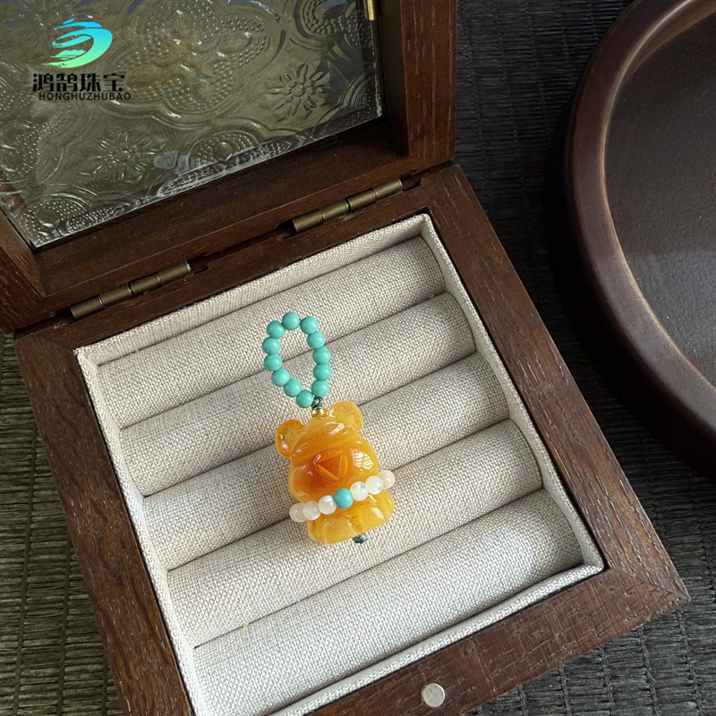 Hand-Woven Second-Generation Beeswax DIY Accessories, Beaded Jewelry, Bracelet Spacers, and Decorative Pendants