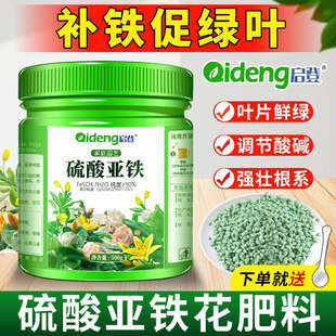 Ferrous Sulfate Flower Fertilizer Improving Soil Acidity Tea Flower Gardenia Flower Special Fertilizer Potted Flower Green Plant Universal