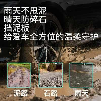and sand splash guards, wear-resistant mud – Mudguard