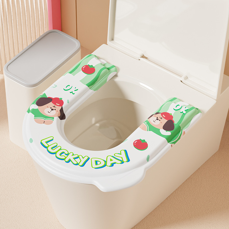 Green toilet, 4.5mm