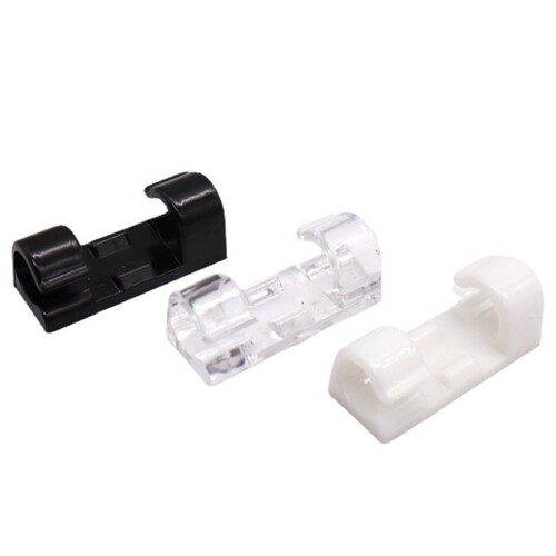 Data cable fixed clip household cable card network cable storage and organizing fixed clip wholesale self-adhesive wire management cable fixer