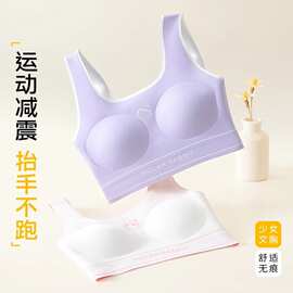MolarRabbit磨牙兔10-18岁少女专业运动定型儿童女童内衣四季可穿