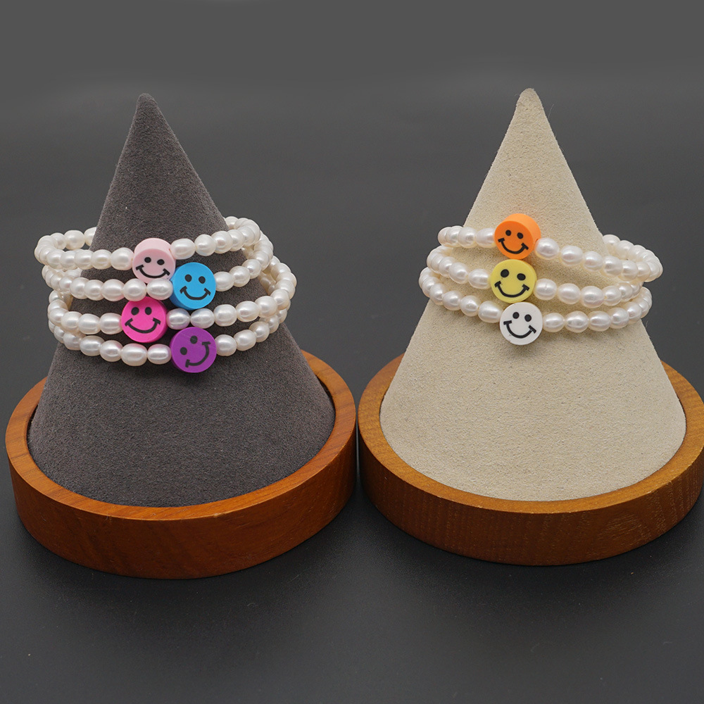 simple handmade beaded pearl braceletpicture12