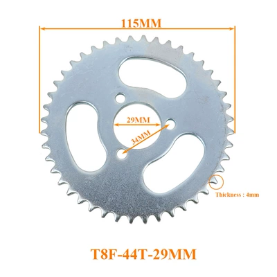 44 54 64 74 – Motosiklet ləvazimatları və aksesuarları - t8f-44t-29mm-silver-200g