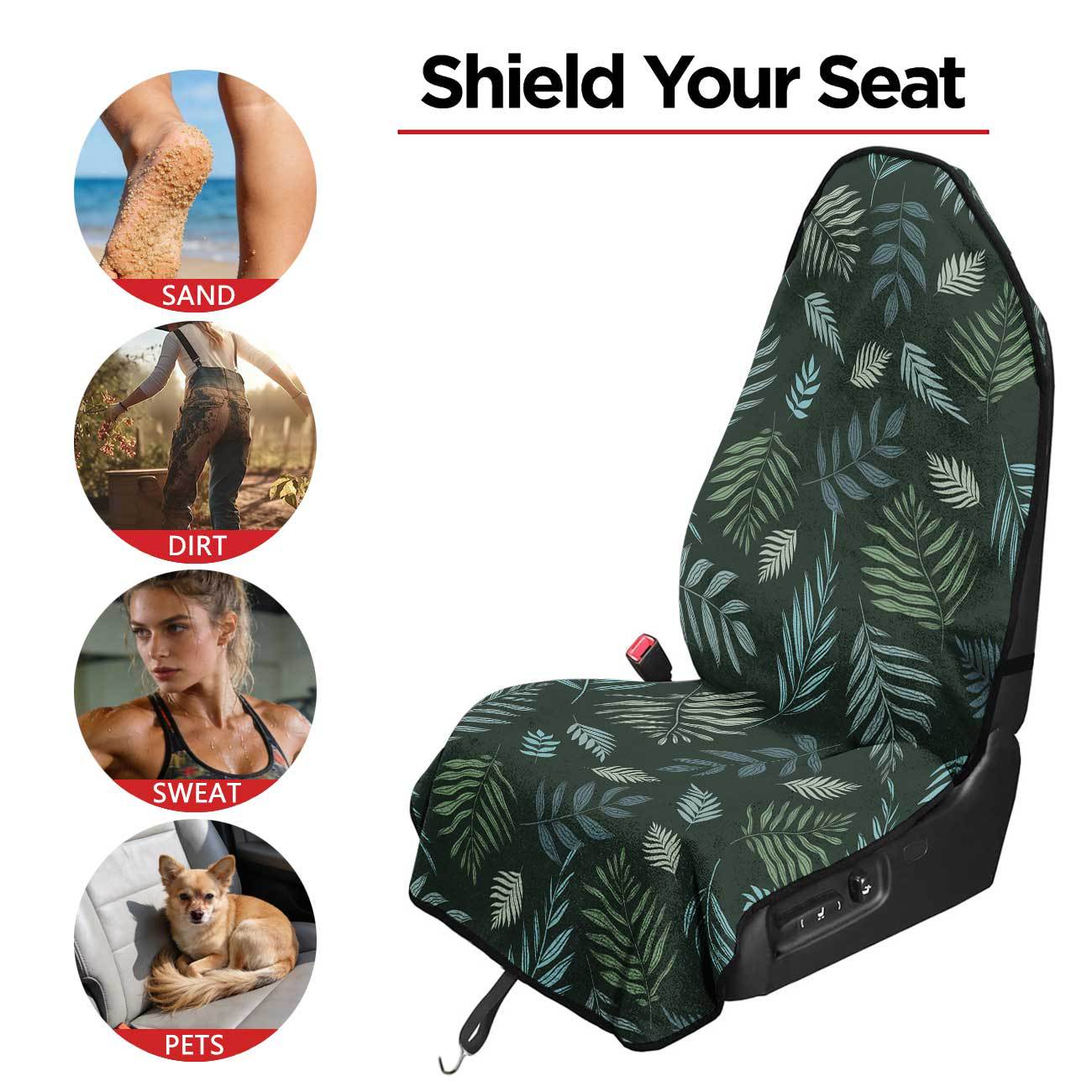 Car seat towel cover, front seat protector, suitable for gym and exercise, universal for all seasons, car use 123