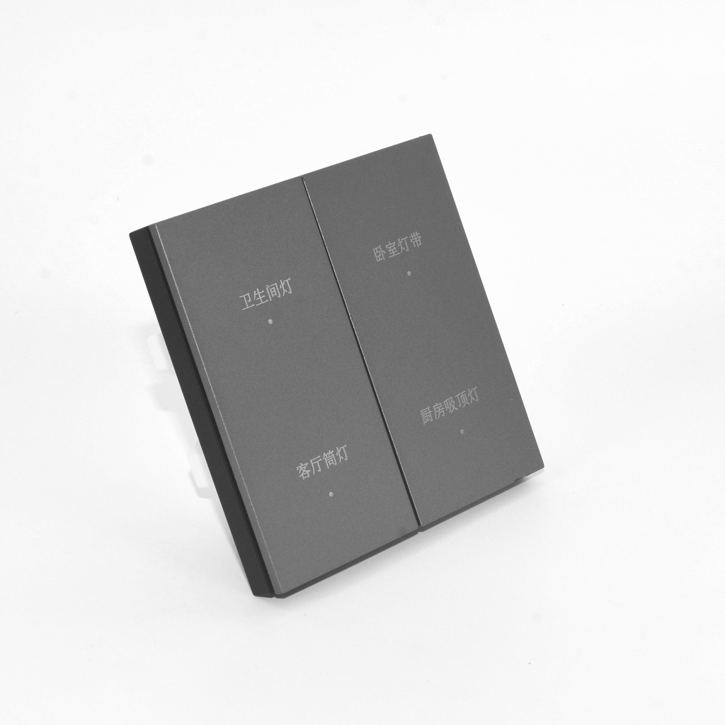 Tuya Smart Switch Zigbee Large Button Zero-Fire 16A Relay Wireless Dustproof Ipx7 Waterproof