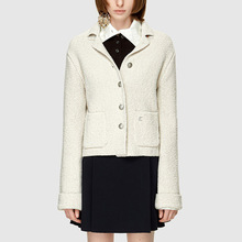 25秋季新款潮流针织开衫韩版纯色时尚简约女上衣休闲百搭外套长袖