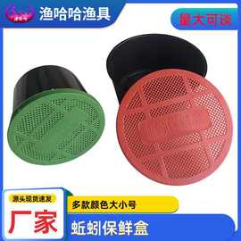 带孔透气蚯蚓盒鱼饵盒红虫盒子假饵盒活饵蚯蚓保鲜渔具盒子厂家