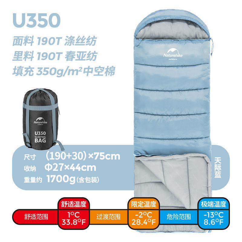중공면-/하늘색(U350)+무료 공기주입식