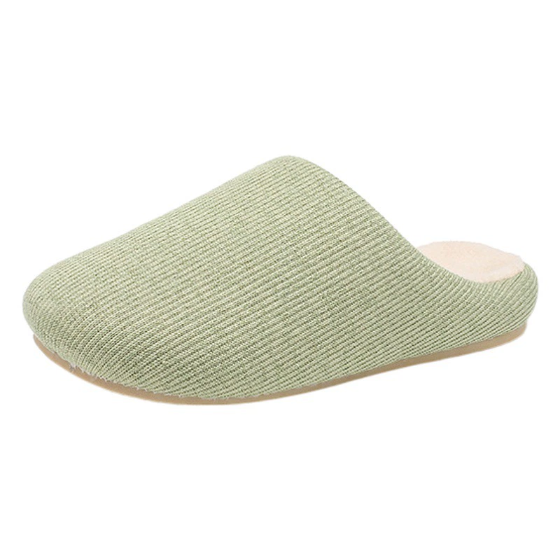 Ступая на ощущение экскрементов хлопковые тапочки женские осенне-зимние теплые домашние пары домашние шерстяные плюшевые тапочки бытовые толстая подошва мужские зимние