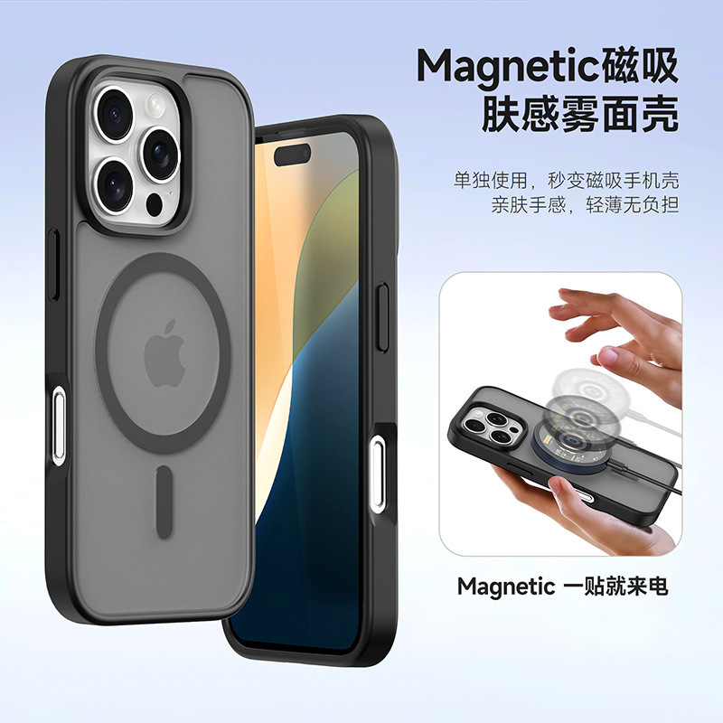 Samsung S25+ 本革磁気携帯電話ケース卸売 Apple 17Pro ツーインワン財布 16e 落下防止ケースに適しています。|undefined