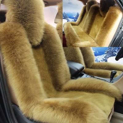 Universal seat cover | seat cover pure wool long hair