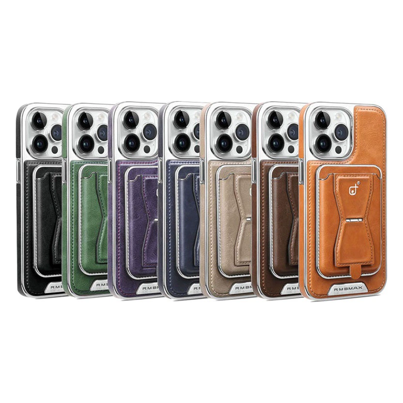 Применимо iPhone16PRO каркасный кронштейн магнитный чехол для телефона Apple 14/13 кожаный чехол защиты от падения внешней торговли