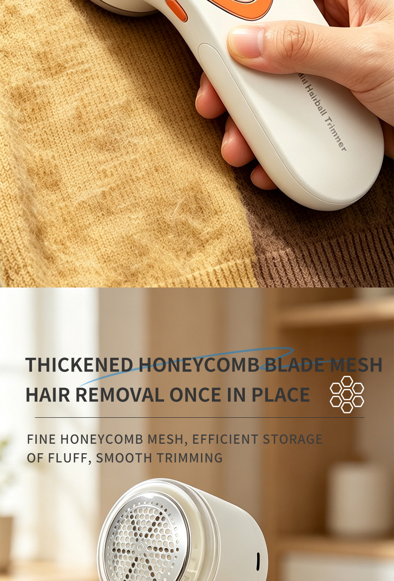 Changke Fabric Shaver Lint Remover Clothing Pilling Removal Tool Shaver Comb Home Use Fuzz Ball Sweater Defuzzer