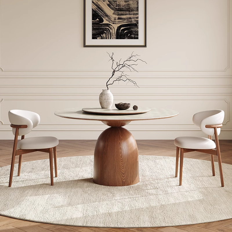 Silla de comedor de madera maciza medieval francesa nórdica silla de respaldo de comedor casero de hotel de alta gama silla de madera de cera blanca