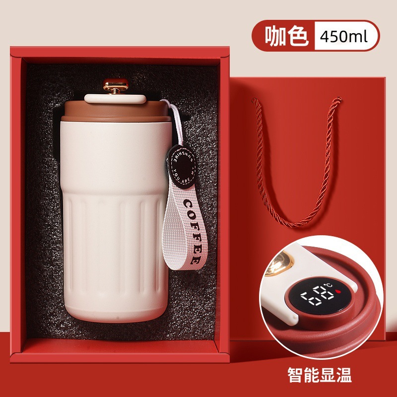 Vaso de café de segunda generación transfronterizo, vaso aislado de acero inoxidable 304, vaso de agua al vacío, vaso de regalo que mantiene el frío para uso en exteriores y en el coche