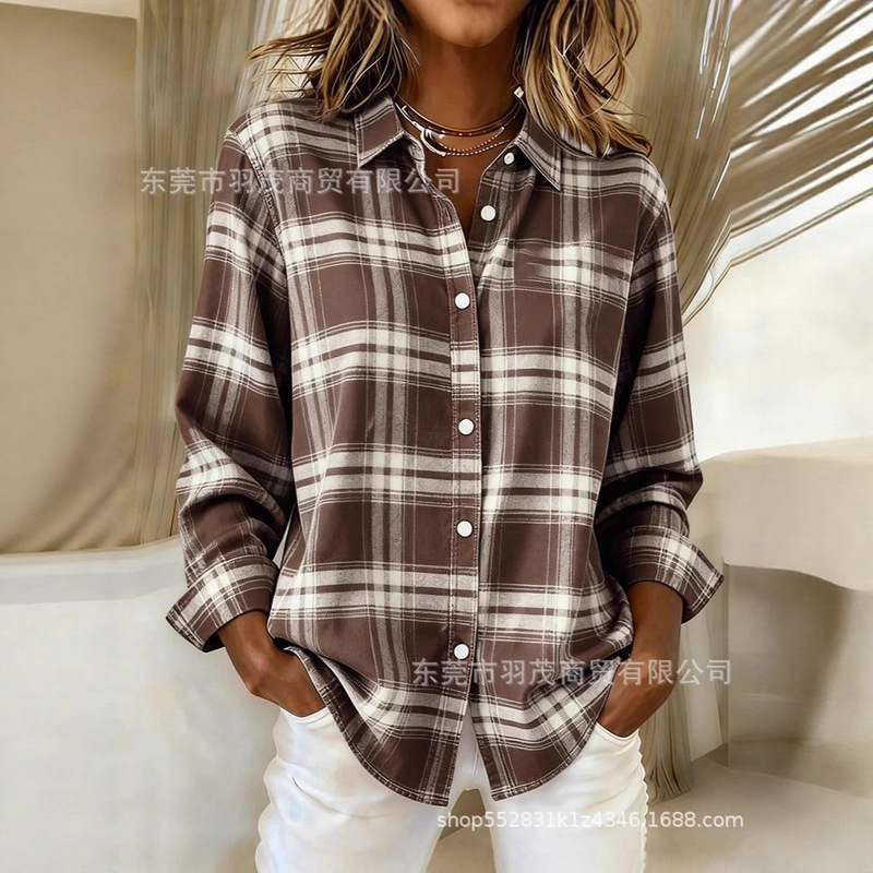 2024 Cross-Border Amazon Independent Site Creative Love Valentine's Day Element Pattern Long-Sleeved Women's Lapel Shirt 2024 Cross-Border Amazon Independent Site Creative Love Valentine's Day Element Pattern Long-Sleeved Women's Lapel Shirt