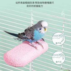 鳥かご専用アイスクリームステーションポール、オウムの爪とむしり棒、足こすり石、噛むおもちゃ、黒鳳凰ステーションスティック、ステーション恒温