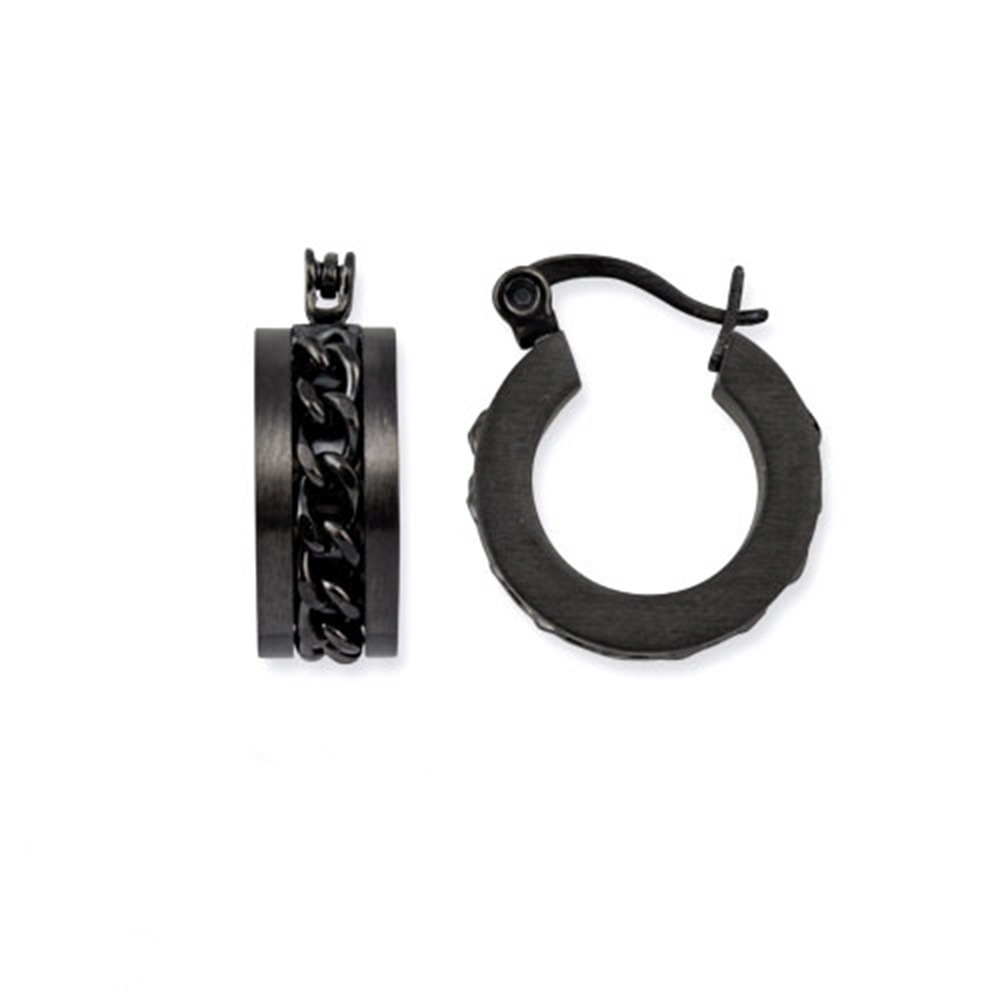 fashionable universal earrings stainless steel for men and women