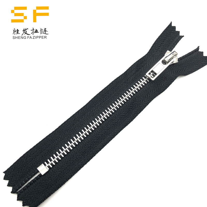 金属拉链 闭尾金属拉链 5号金属闭尾自动头 服装拉链 口袋拉链厂