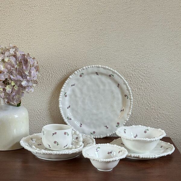ceramic coffee dinner plate