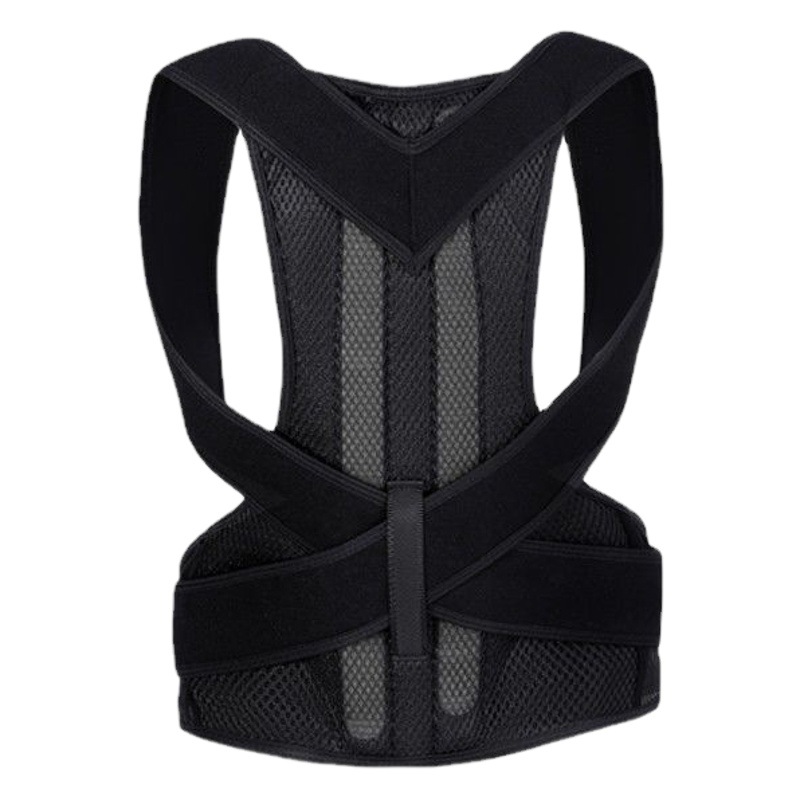 猫背防止矯正ベルト男性女性背中矯正器成人是正神器矯正ベルト開肩ストラップ成形夏