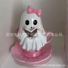 Halloween Teacup Ghost Statue 3D��ӡ�f�}���豭����x����