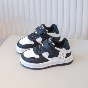 Children's Soft-Soled Sneakers 2025 New Spring and Autum Boys' Versatile White Shoes Girls' Casual Sports Shoes Panda Shoes