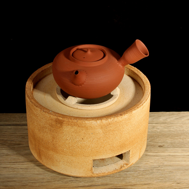 白泥炭炉日本側はポット風炉茶炉湯たんぽ手作業薄胚砂鋸炭電気両用工夫茶器