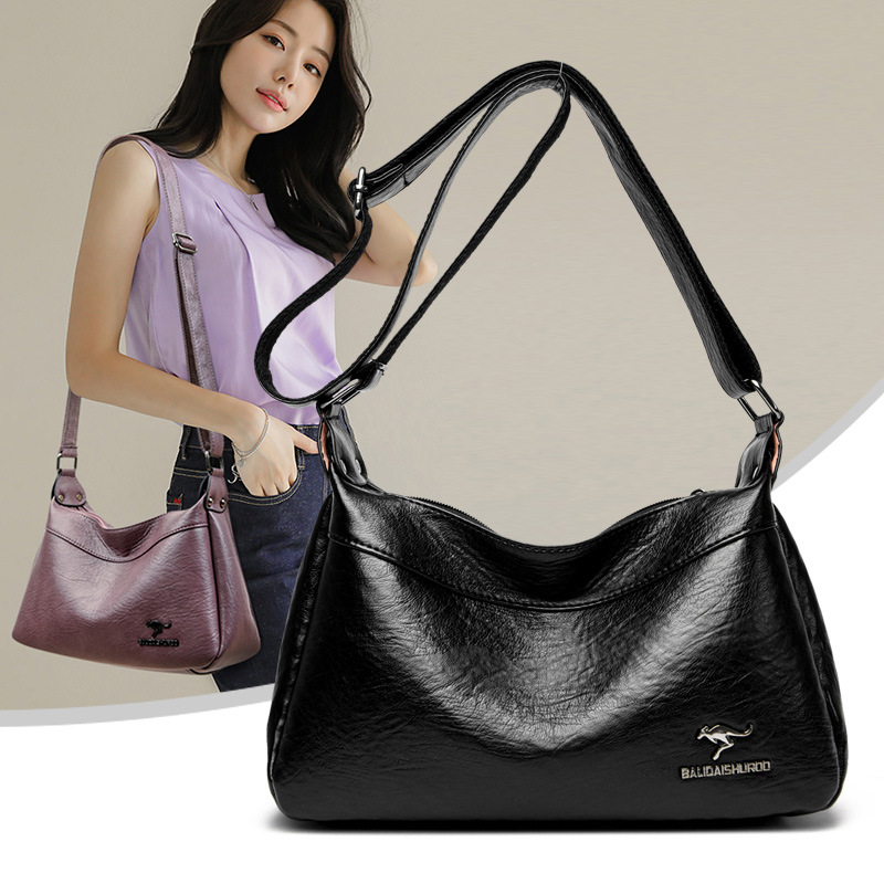 Bolso de mujer 2023 nuevo bolso de mujer de mediana edad estilo coreano simple elegante bolso de mensajero de hombro moda portátil pequeño bolso cuadrado